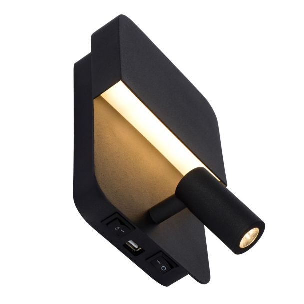 LUCIDE BOXER 79200/08/30 LAMPA ŚCIENNA - NOWOCZESNA