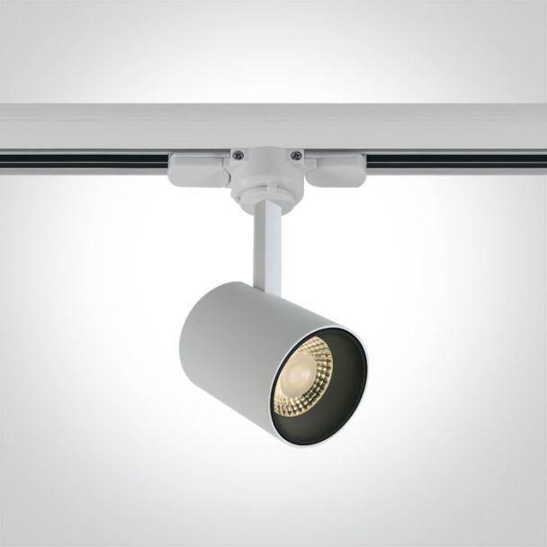 ONE LIGHT 65646T/W/W Lampiri biały track spot COB LED 3000K 8W AC LED