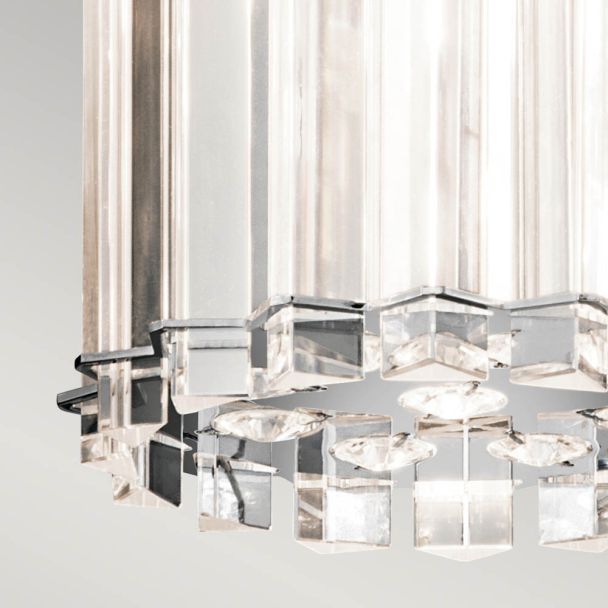 ELSTEAD Crystal Skye KL-CRYSTAL-SKYE-MP 1 Light Mini Pendant