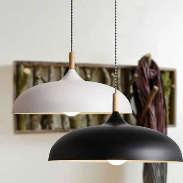 Step into Design ST-5219 black Lampa wisząca SAUCER czarna 45 cm