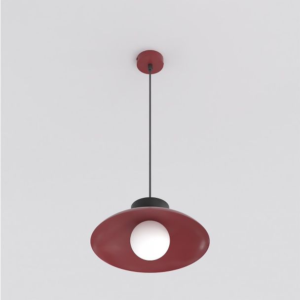 EMIBIG 1621/2 MULAN 1 BURGUNDY BL LAMPA WISZĄCA