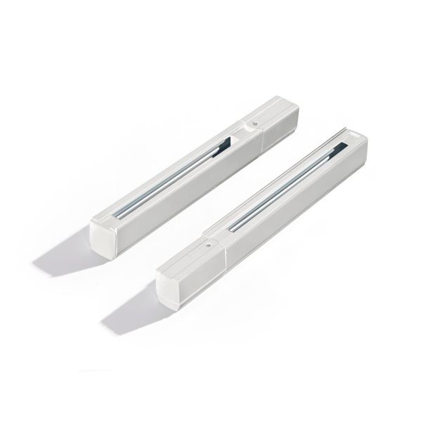 AZZARDO AZ3002 Track set 1,5m + End power + End Cap (white) szyna zasilanie zaślepka 3-fazowy