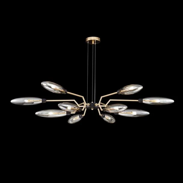 MAYTONI MOD012CL-12G Modern Ventura Pendant Lamp Matt Gold