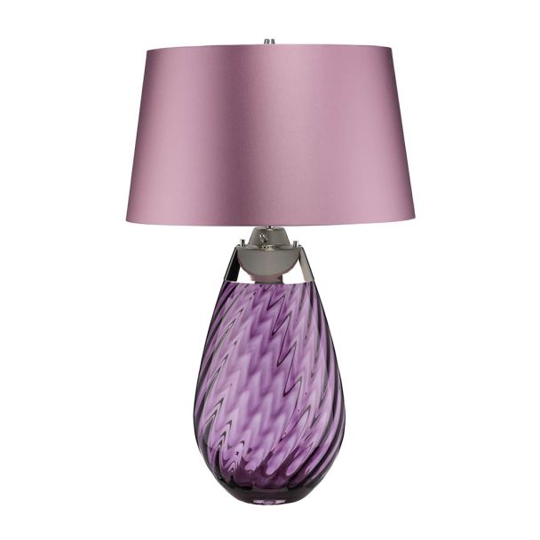 ELSTEAD Lena LENA-TL-L-PLUM 2 Light Large Plum Table Lamp