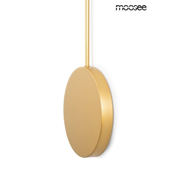 MOOSEE MSE010100354 MOOSEE lampa ścienna SHADOW 2 złota