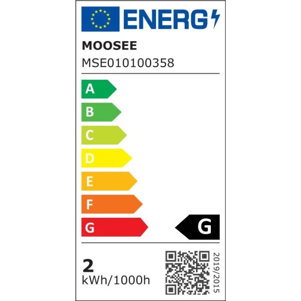 MOOSEE MSE010100358 MOOSEE lampa ścienna EVANS czarna / złota