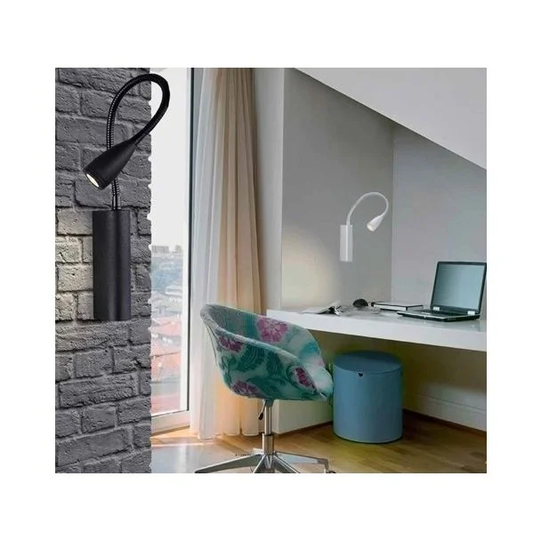 AZZARDO MB459-Z-BK / AZ1548 Veronica (black) Lampa ścienna / kinkiet