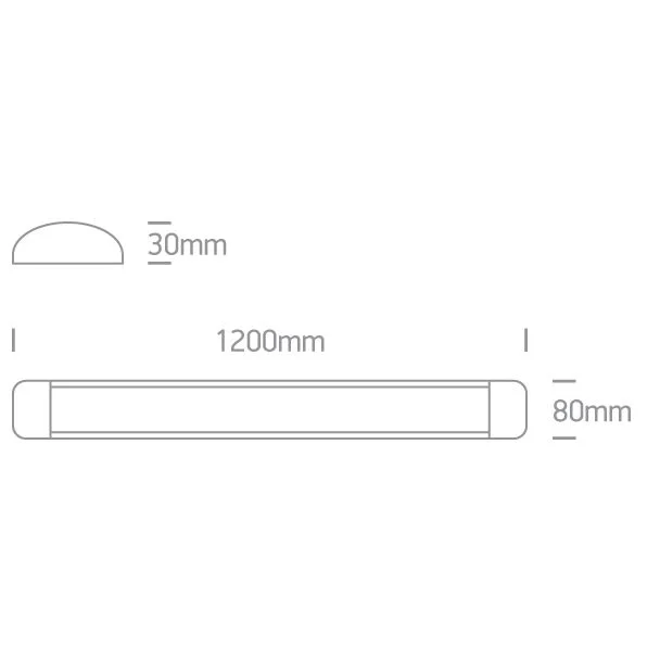 ONE LIGHT 38135L/W/W Dokos biała oprawa LED 3000K 35W