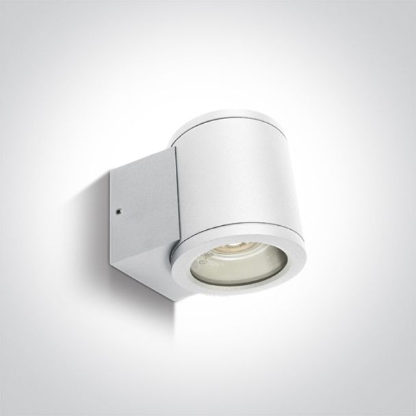 ONE LIGHT 67400A/W Cosmo biały zewnętrzny cylinder ścienny 35W MR16 GU10