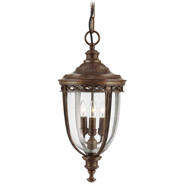 ELSTEAD ENGLISH BRIDLE FE/EB8/L BRB 3Lt Large Chain Lantern