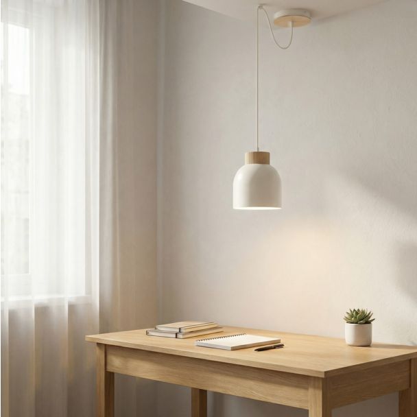 EMIBIG 1625/1 KRU 1 WHITE LAMPA WISZĄCA