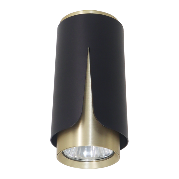 MILAGRO ML0262 FLOWER BLACK GOLD DOWNLIGHT 1xGU10