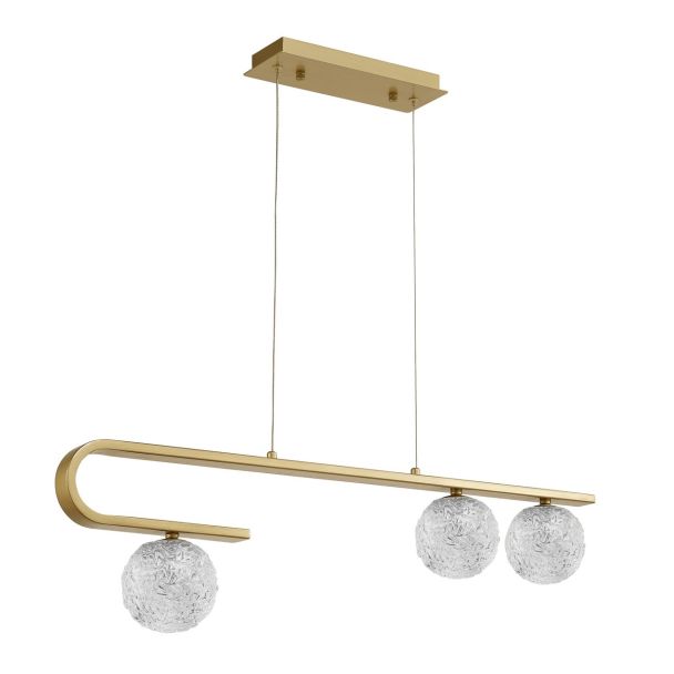 Luces Exclusivas PASTO LE41739 LAMPA WISZĄCA mosiądz