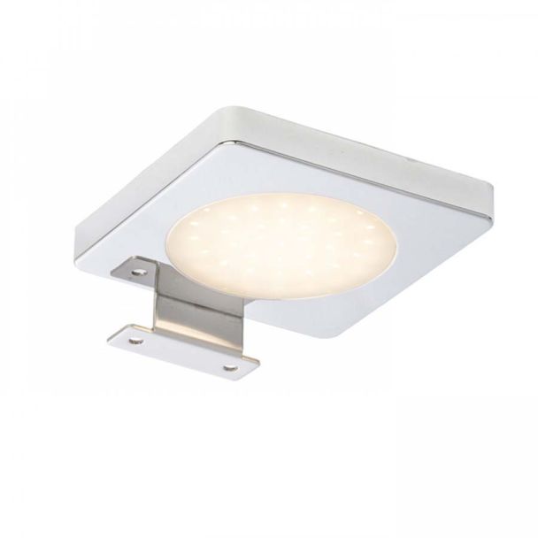 RENDL R10588 YOLO SQ nad lustro chrom 12= LED 4W IP44 3000K