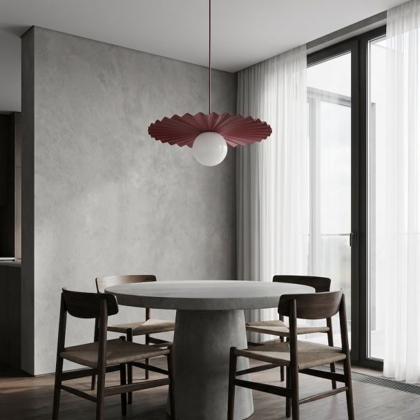 EMIBIG 1729/1 UMBRA 1 BURGUNDY Lampa wisząca