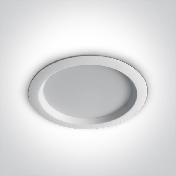 ONE LIGHT 10124T/W/W Odu 4 biała wpuszczana oprawa typu downlight SMD LED 3000K 24W