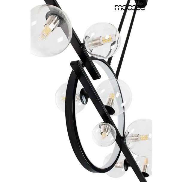 MOOSEE MSE010100347 MOOSEE lampa wisząca ALURE LINE TWIN 120 czarna