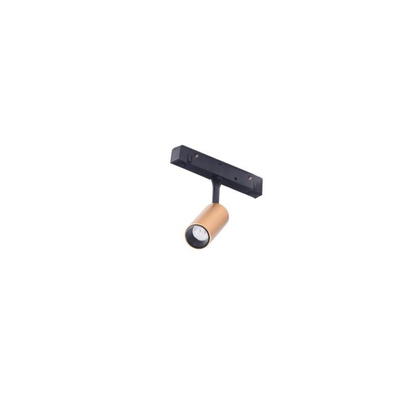 AZZARDO AZ4591 NIKKI TRACK MAGNETIC 3W 3000K GO/BK TECHNICAL TRACK GOLD / BLACK reflektor do szyny magnetycznej