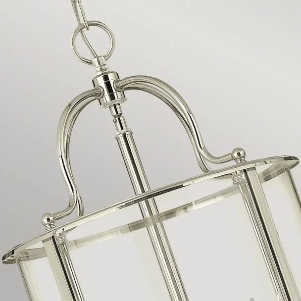 ELSTEAD Gentry HK-GENTRY-P-L-PN 6 Light Large Pendant - Polished Nickel