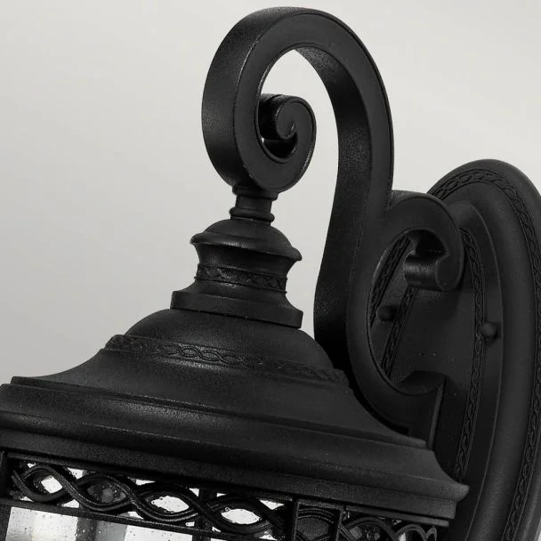 ELSTEAD ENGLISH BRIDLE FE/EB2/L BLK 3Lt Large Wall Lantern