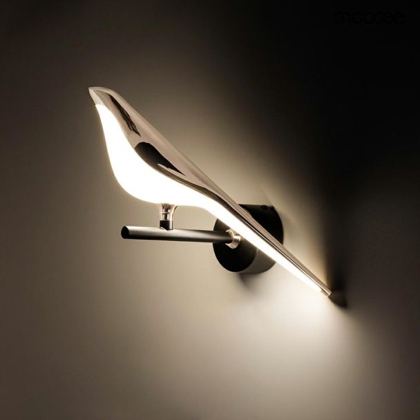 MOOSEE MSE010100292 MOOSEE lampa ścienna BIRD złota