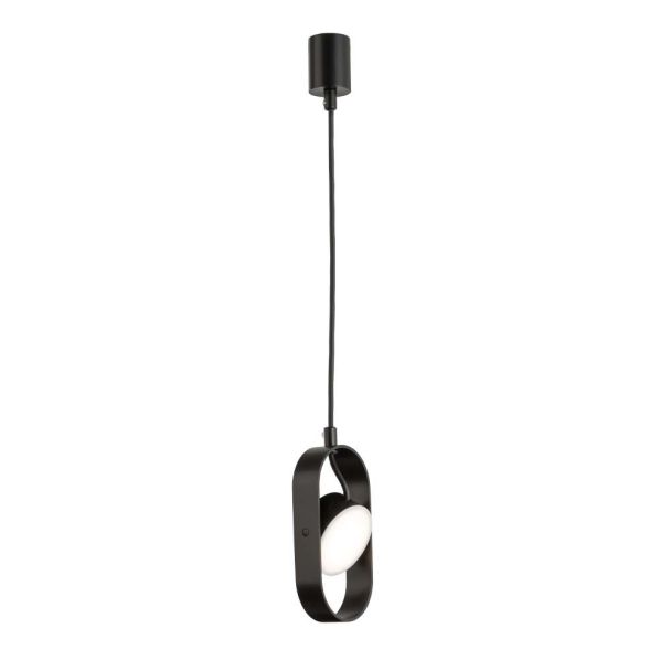 ANTIGO Lampa wisząca Furoku 1 - Czarna (1230 mm) 3000K 7936