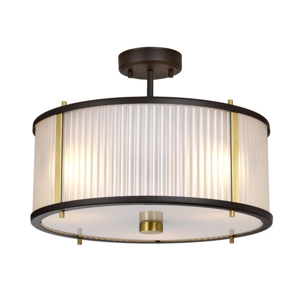 ELSTEAD Corona DL-CORONA-3P-BAB 3 Light Pendant - Museum Bronze