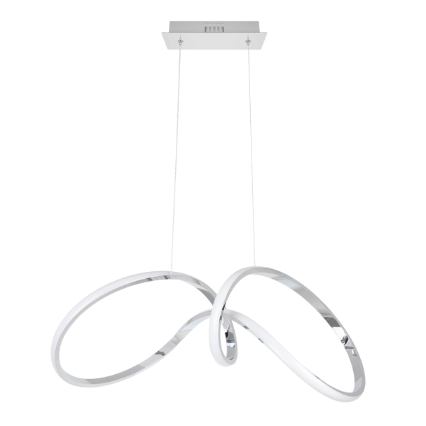 MILAGRO ML7952 Lampa wisząca TESORO CHROME 48W LED
