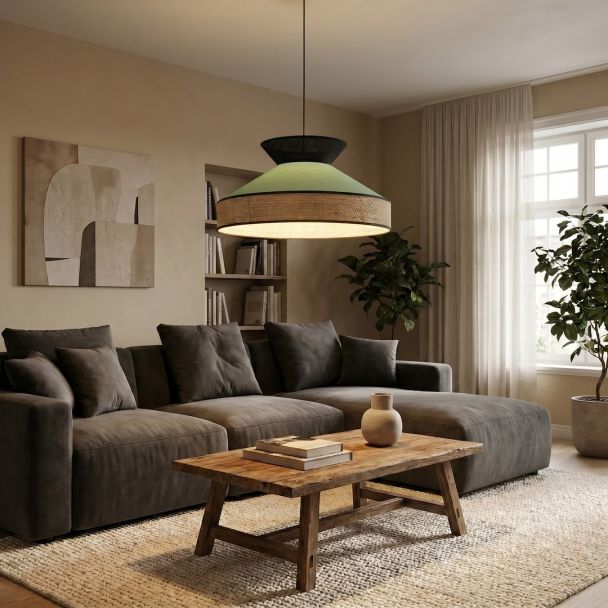 EMIBIG 1772/1 SIESTA 1 GREEN Lampa wisząca