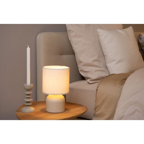 LUCIDE 10516/01/38 LAMPA STOJĄCA STOŁOWA WOOLLY