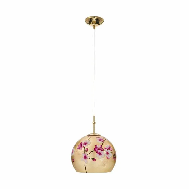 KOLARZ 0392.31S.3.PR.AU LUNA lampa wisząca złoto 24K