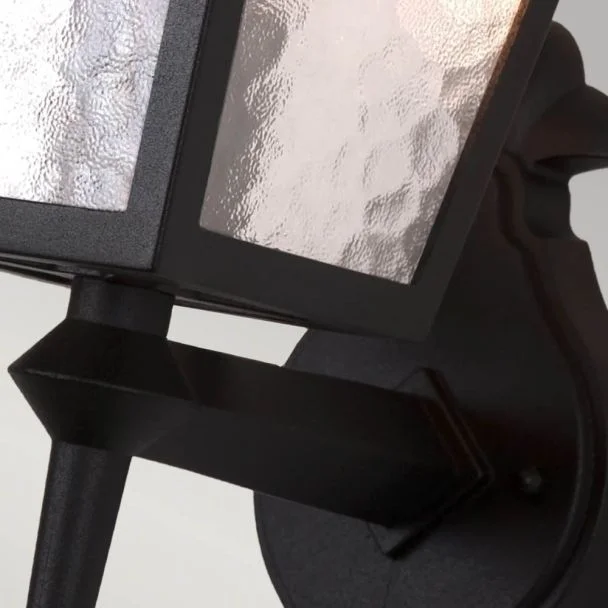 ELSTEAD YORK BL5 BLACK Wall Lantern