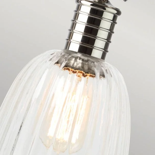 ELSTEAD Douille DOUILLE-TL-PN 1 Light Table Lamp - Polished Nickel
