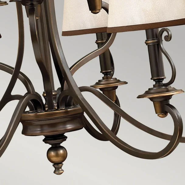 ELSTEAD PLYMOUTH HK/PLYMOUTH9 9Lt Chandelier