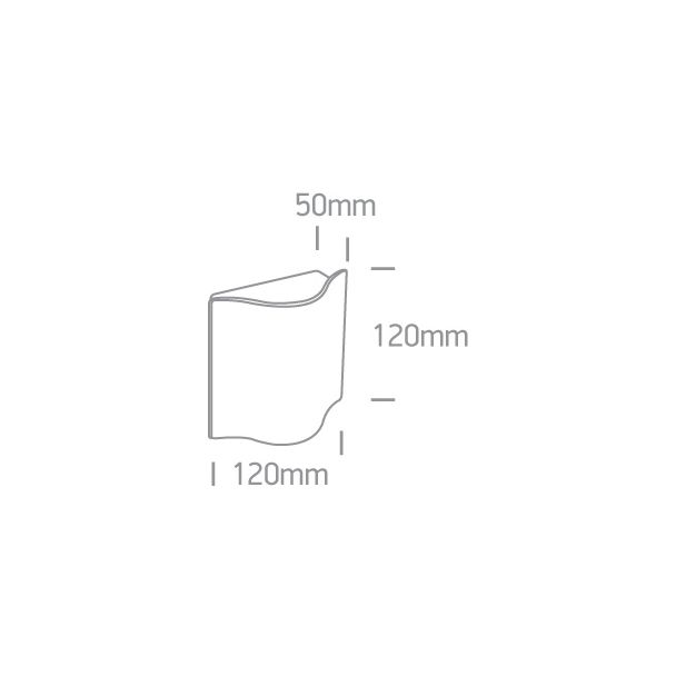 ONE LIGHT 67422/W/W Efyra zewnętrzny kinkiet COB LED 3000K 6W