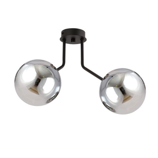 EMIBIG 1140/2 LAMPA SUFITOWA NOVA 2 BLACK/GRAFIT