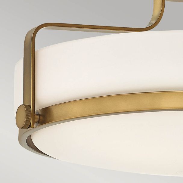 ELSTEAD GRIFFIN QZ/GRIFFIN/SFM C 4lt Semi-Flush