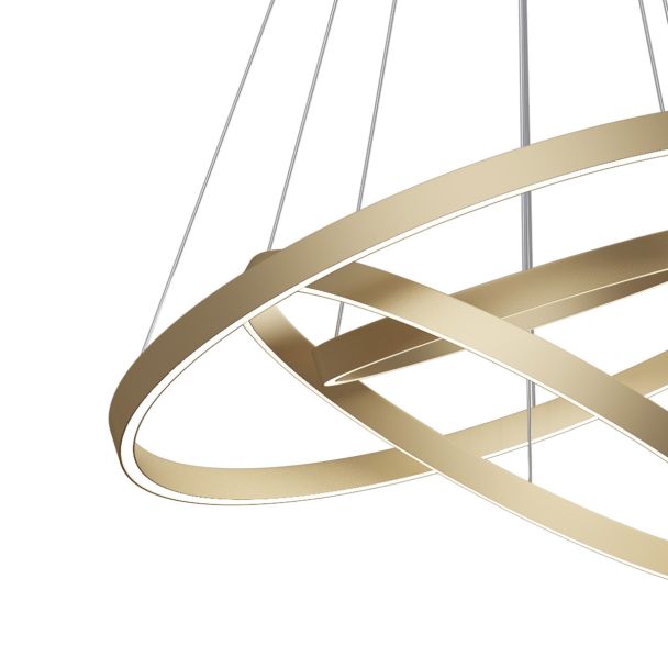 MAYTONI MOD058PL-L100BS4K Technical Rim Pendant Lamp Brass