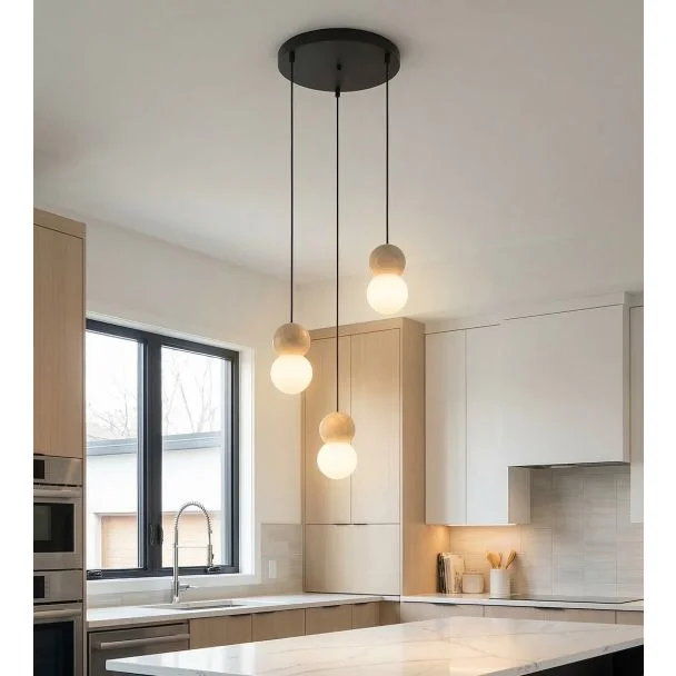 EMIBIG 1675/3 LOOP 3 BLACK LAMPA WISZĄCA