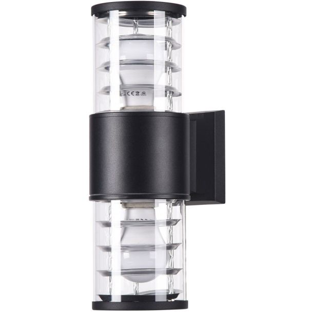 MAYTONI O576WL-02B Outdoor Bronx Wall Lamp Black