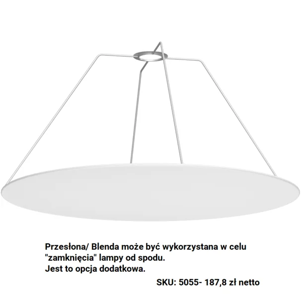 ANTIGO Przesłona blenda do lampy wiszącej Gandra 5055