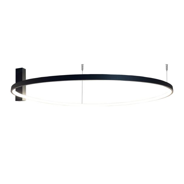 ANTIGO Plafon Agari 117 - Czarny (1170 mm) 3000K 1350