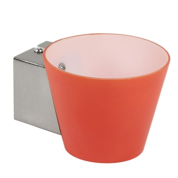 CANDELLUX 21-05024 SIMONET KINKIET POJEDYŃCZY 40W G9 STOŻEK POMARAŃCZ