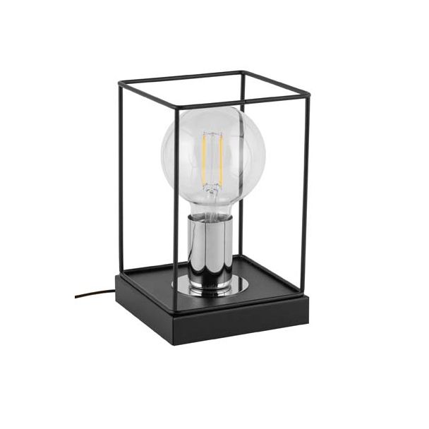 SIGMA 50371 Lampka VOX czarny/srebrny