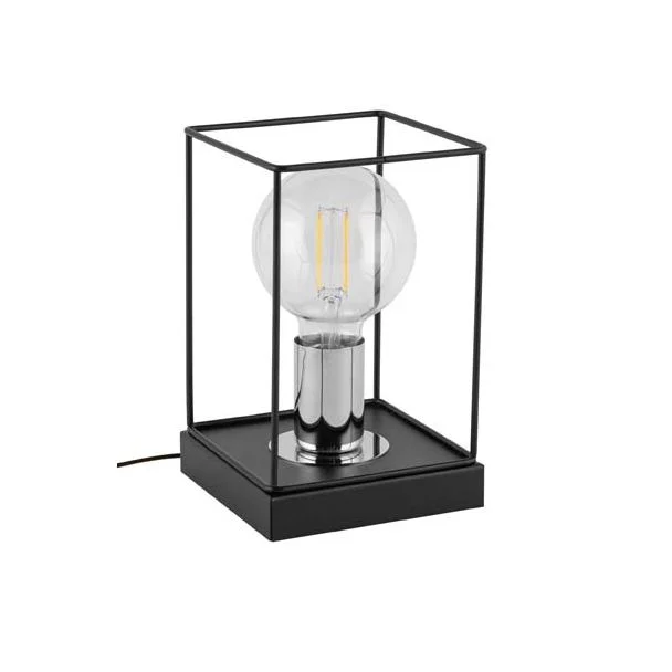 SIGMA 50371 Lampka VOX czarny/srebrny