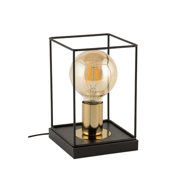 SIGMA 50372 Lampka VOX czarny/złoty