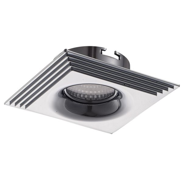 AZZARDO NC1760SQ-CH / AZ1471 Luciano Square (chrome) Oczko sufitowe