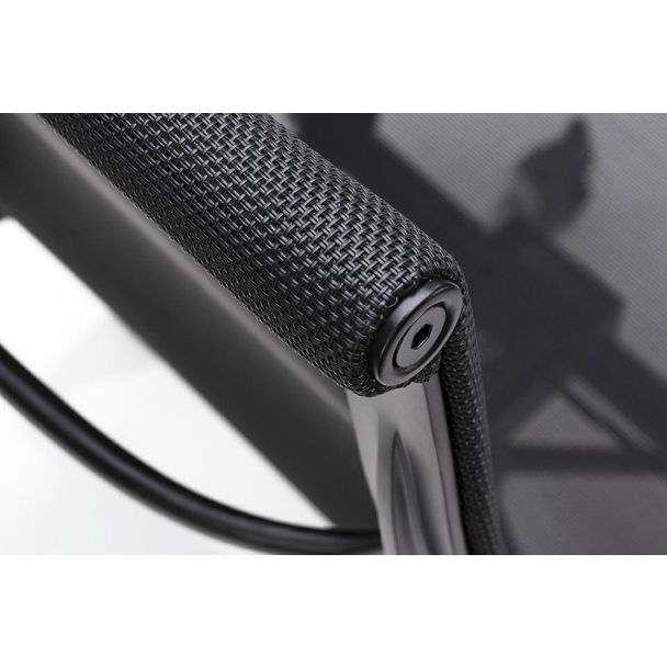 King Home A055.BLACKM Fotel biurowy AERON PREMIUM czarny - siatka, aluminium