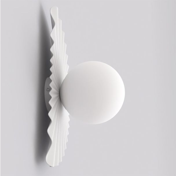 EMIBIG 1764/K1 FLORA K1 WHITE OPAL Kinkiet
