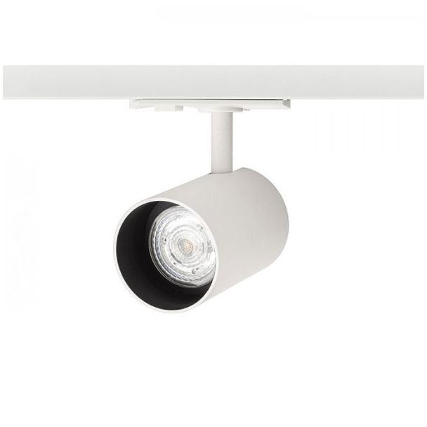 RENDL R13497 CONNOR do szyny 1-faz biała/czarna 230V LED GU10 10W oprawa 1-fazowy